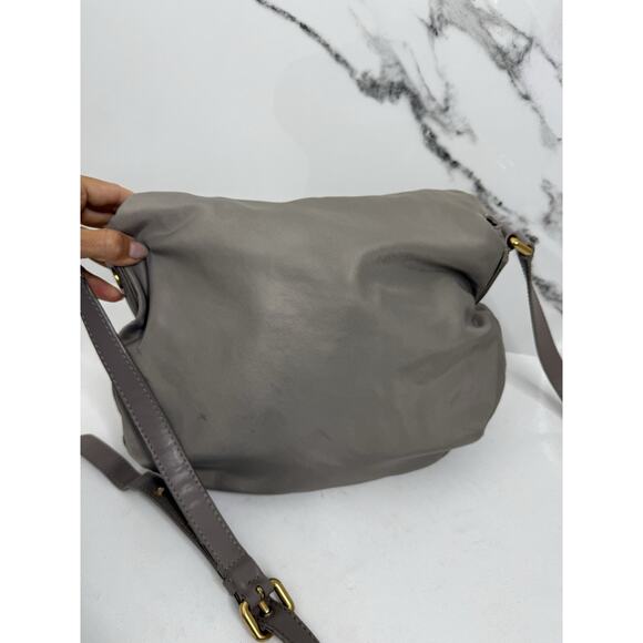 Marc Jacobs Preppy Natasha Nylon Crossbody Bag Beige Taupe Travel Lightweight - Picture 13 of 16